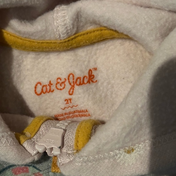 CAT & JACK zip up sweater 2 pack - Picture 2 of 3